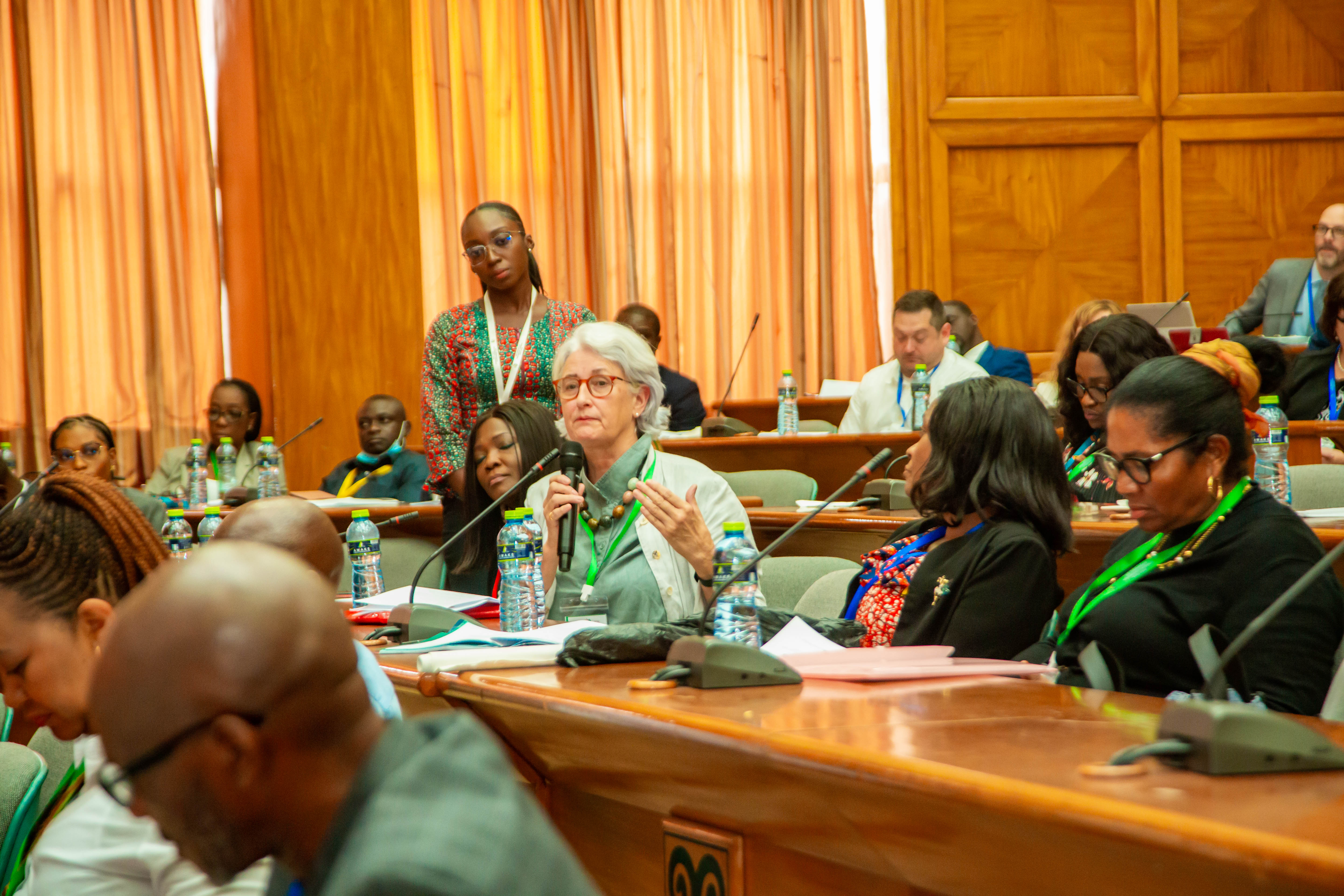 SOCATT Ghana 2023 delegates engaged in questions with presenter